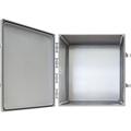 18x16x10 Enclosure. Solid Door/Latch Lock.