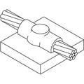 #2 Std to Flat Steel Mold/Frame, 45 Weld Metal