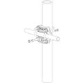2-3/8" 90 Degree Pipe to Pipe Clamp