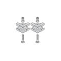 1-1/2" 90° Junction Splice Clamp Kit