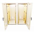 62H x 59W x 34D in (2) Bay Outdoor Enclosure
