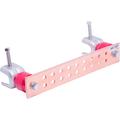 1/4" x 2" x 12" Tinned Ground Bar Assembly