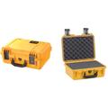 Storm Case with foam, Yellow