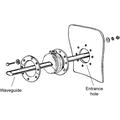 1-Port Entry Panel w/4" Dia. Hole (5" x 5") Flange
