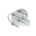 L Bracket Mount, V-Bolt, Electrogalvanized