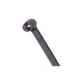 8in black cable tie w/ 18lbs tensile strength.