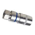 4.3-10 Male Torque Connector for 1/2 in Plenum Cable, 50 Ohm, DC – 6 GHz