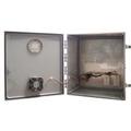 18x16x10 H/C Enclosure. Solid Door/Latch. Basic.
