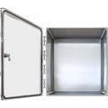 18x16x10 Enclosure. Clear Door/Key Lock.