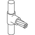 Mold for 5/8" CC Ground Rod to 2/0 cable