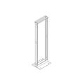 Two-post 19 in equipment rack Steel, 84 in H
