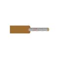 1x24 AWG 19x36 Insulated Ag Coated Cu Wire Orange
