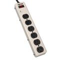 6' 6-Outlet Industrial Surge Protector 900J 12.5"L
