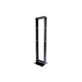 84"x19"x6" Aluminum 2-Post 45 RU Equipment Rack