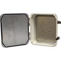 12x10x5 NEMA Wi-Fi Encl.w/ Clear Door,CordGripHole