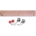Copper Ground Buss Bar, 1/4 in x 4 in x 24 in