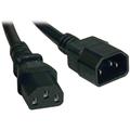 3' Extension Cord, C14 to C13 UL Listed