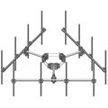 14'6" Monopole Platform w/ (12) 2-3/8" x 96" Pipes