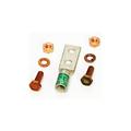 2 hole compression lug for #2 ground wire
