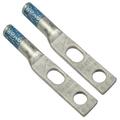 Copper Lug, 2 AWG, 3/8 Slotted, Long barrel