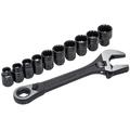 11 Piece X6 Pass-Thru Adjustable Wrench Set