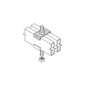 2" x 11/16" Framing Clip w/ Yellow Zinc Finish