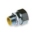 3/4" Straight Connector for Flex Metal Conduit
