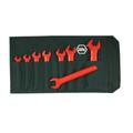 8-Piece, 1000V Roll Up Insulated Metric Wrench Set