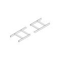 1-1/2" x 24" Tubular Stringer w/ Flat Black Finish