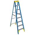 8' Step Ladder;250' lb Heavy Duty Fiberglass