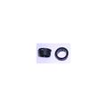 Plastic snap grommet. Inside diameter is .437"