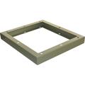 Cabinet Base for DXC, 3 in High Stand/Base, Cream