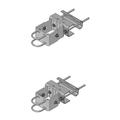 Universal Open Face Pipe Mount for 4-1/2" OD pipe