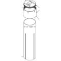 8x42 PVC Well w/Screw Cover