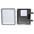 12x10x6 White Encl W/4-Lead Micro Patch Ant-RPTNC