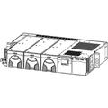 19" 3-Slot Rectifier Shelf with LVBD