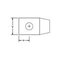 1/8x1 Bent 1-Hole Lug