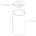 18x24 PVC Well w/Steel Cover