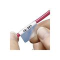 Laser/ink jet self-laminating label 1" W x 1.25" L
