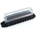 10-Pole ATC Fuse Block1/4" Quick Conn Terminal