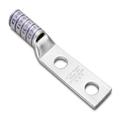 Copper lug 2 Hole/W/InspWindow, #8AWG 1/4 in Stud