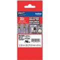 Black/White Label Tape 26-1/5 ft. L, 0.35" W
