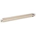 48-Port 1U STP Cat6a Feedthru Patch Panel, RJ45