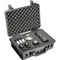 Equipment Case, Black 17"L x 11-7/16"W x 6-1/8"D