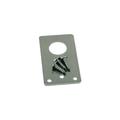 3/4in Straight Bracket Chrome Stainless