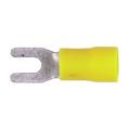 Fork Terminal,Vinyl ,12-10 gauge,#6 stud/100 pk