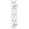 55G Face Dish Mount with 2 3/8-in x 5-ft Pipe