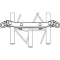 25G guy bracket assembly