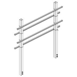 Bolt on channel H-Frame