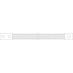 Ground Strap 5/8 x .062 x 24